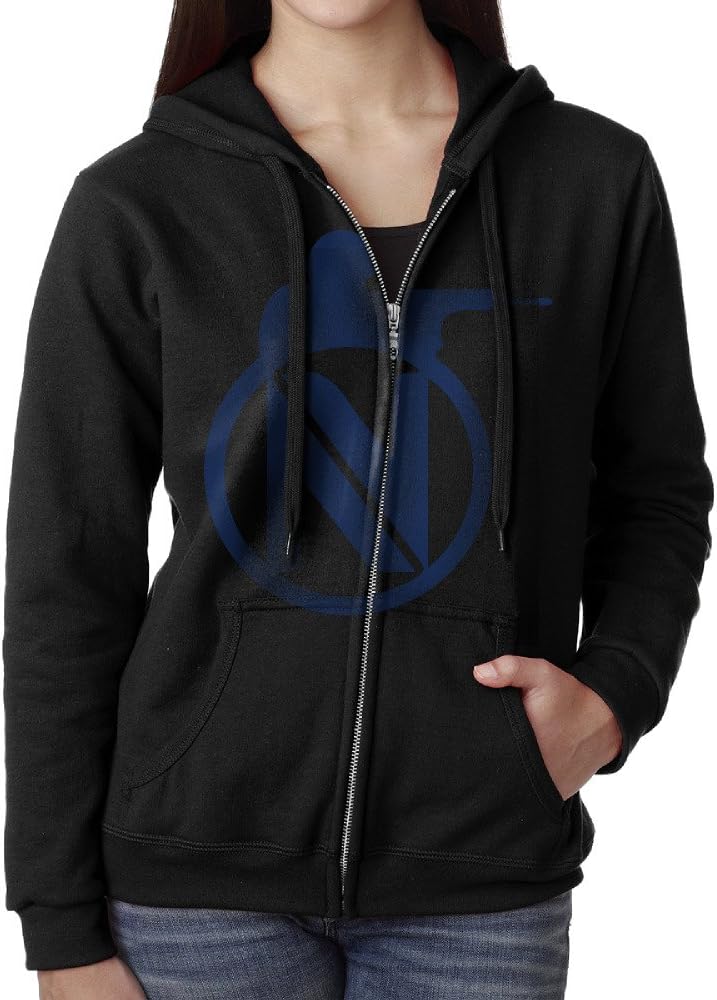 KJhsfub Casual Womens EnVyUs Csgo Team Envyus Logo Full-Zip Sweatshirt Hoodie Jacket