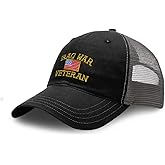 Richardson Soft Mesh Cap Hat Embroidered American Veteran Iraq War A Embroidery Cotton