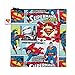 Bumkins Reusable Sandwich and Snack Bags, for Kids School Lunch and for Adults Portion, Washable Fabric, Waterproof Cloth Zip Bag, Travel Pouch, Food-Safe Storage, Large, DC Comics Superman