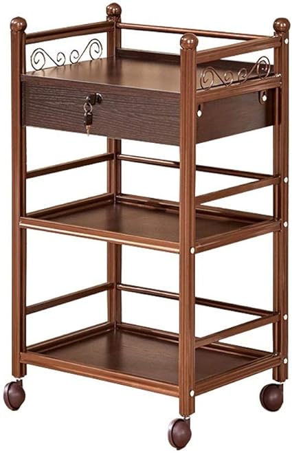 PIGE Trolley - Beauty Aufbewahrungswagen dreischichtige Schublade mit