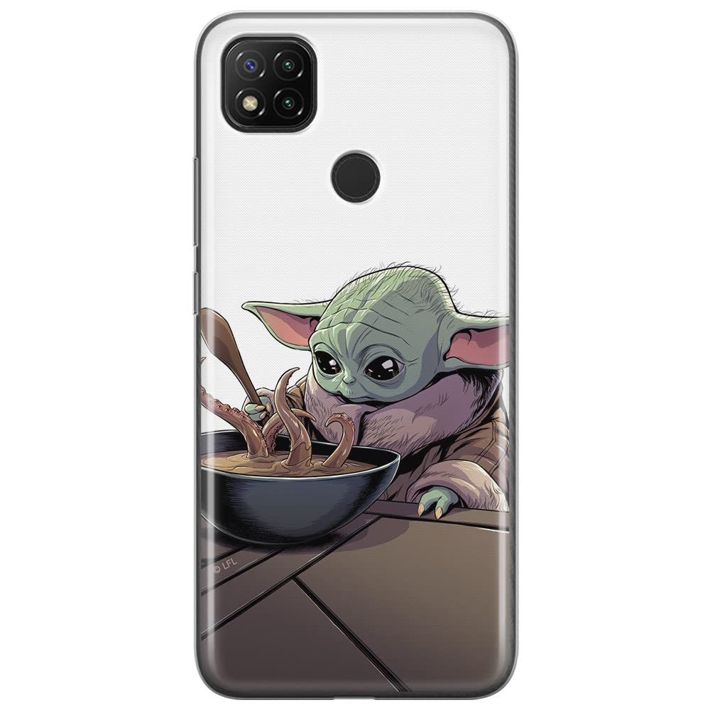 ERT GROUP mobile phone case for Xiaomi REDMI 9C original and officially Licensed Star Wars pattern Baby Yoda 027 optimally adapted to the shape of the mobile phone, case made of TPU
