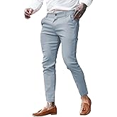 GINGTTO Mens Dress Pants Slim Fit Chino Pants for Men Stretch