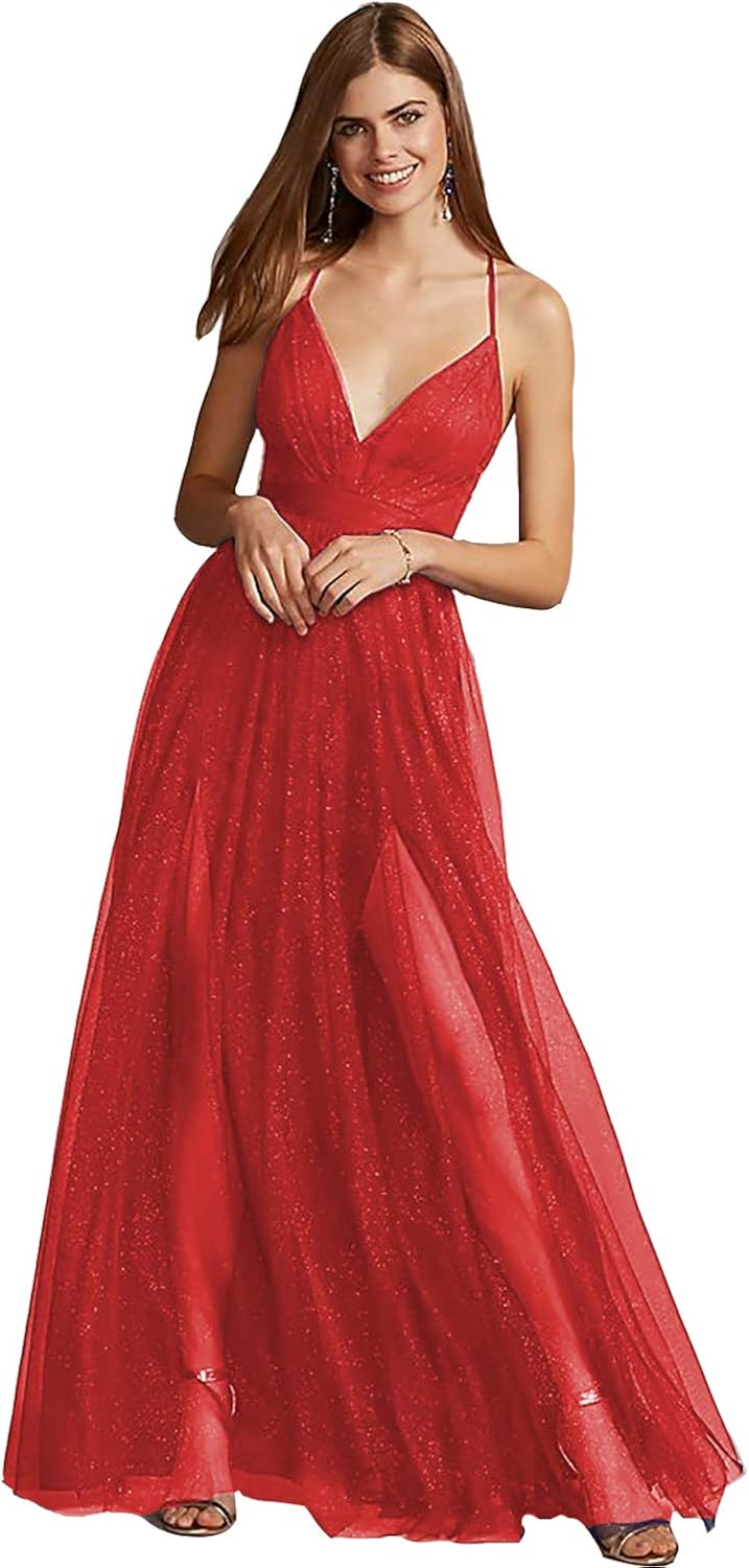 glitter overlay dress