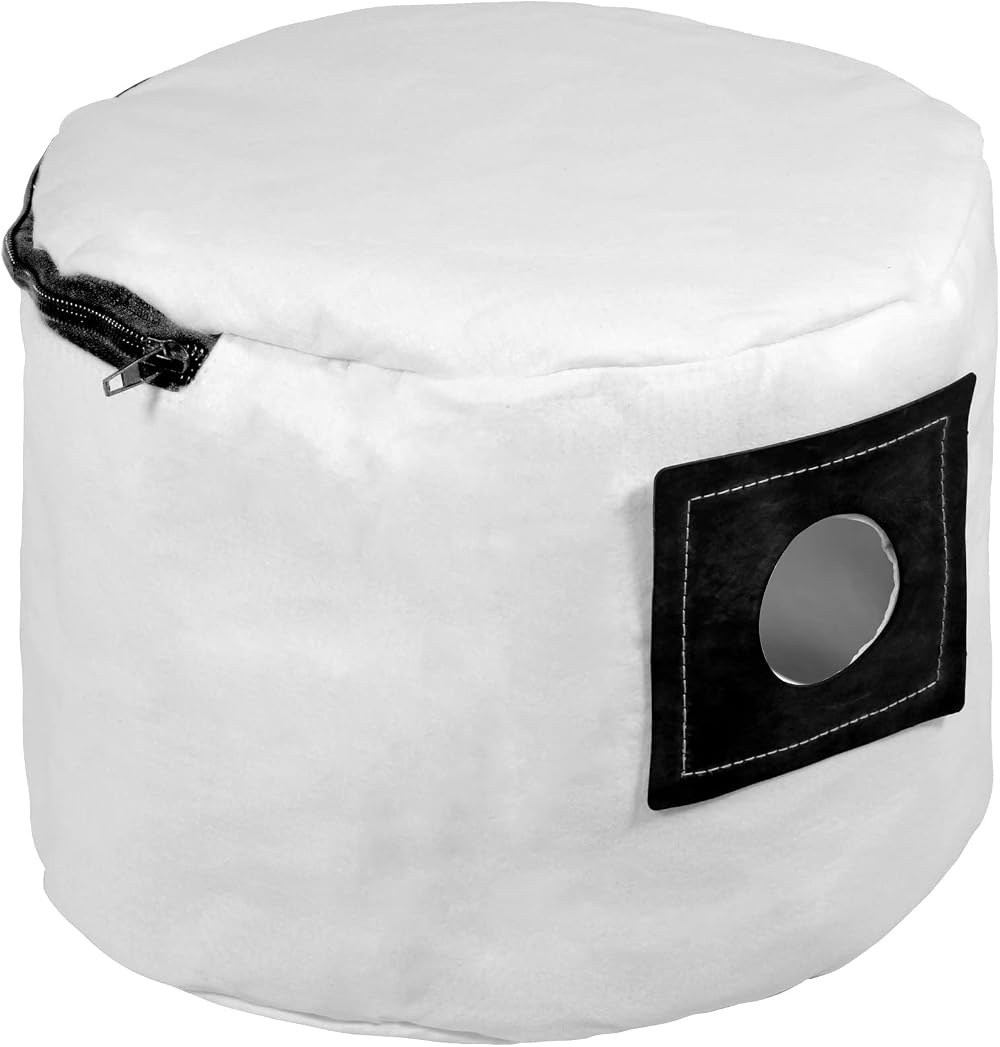 Spares2go Lifetime Reusable Zip Cloth Dust Bag for Numatic Henry Hetty Vacuum