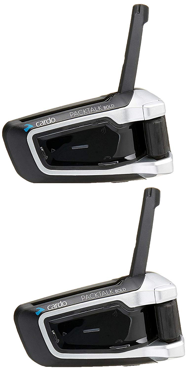 Cardo Scala Rider PackTalk Bold Duo Motorcycle Bluetooth Handsfree With