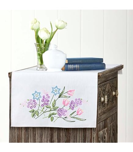 Amazon.com: Reflections Dresser Scarf for Embroidery Amazon.com: Reflections Dresser Scarf for Embroidery