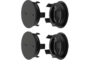 QUANEGUZY 4Pcs Fits for Honda Acura CR-V Civic Cylinder Head Rear Cam Plug Replace 12513-P72-003 12513P72003 KF811285 22501023310 Engine Semi-Circular Plug