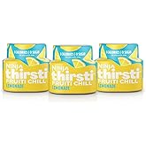 Ninja Thirsti Flavored Water Drops, FRUITI CHILL Lemonade, Bold Fruit Flavor, Sparkling or Still, Zero Calories, Zero Sugar, Makes 17, 12oz drinks, 3 Pack, WCFLMNDAM