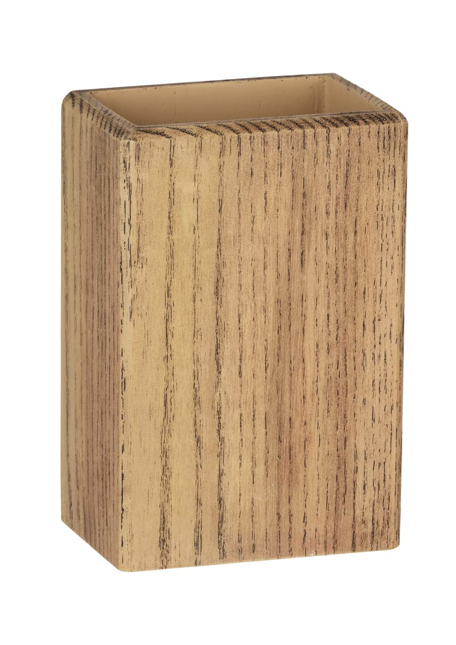 Wenko 23690100 Toothbrush Tumbler, Brown, 7, 5 x 11 x 5 cm — image 1