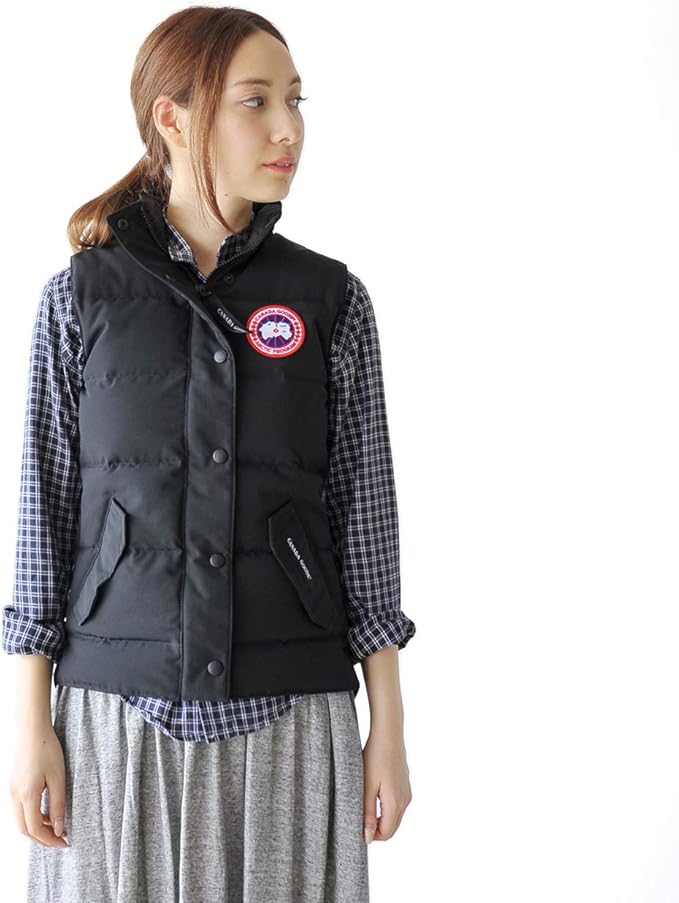 Amazon カナダグース Canada Goose フリースタイルベスト Freestyle Vest ダウンベスト レディース 秋冬 22l 国内正規販売店 ベスト 通販
