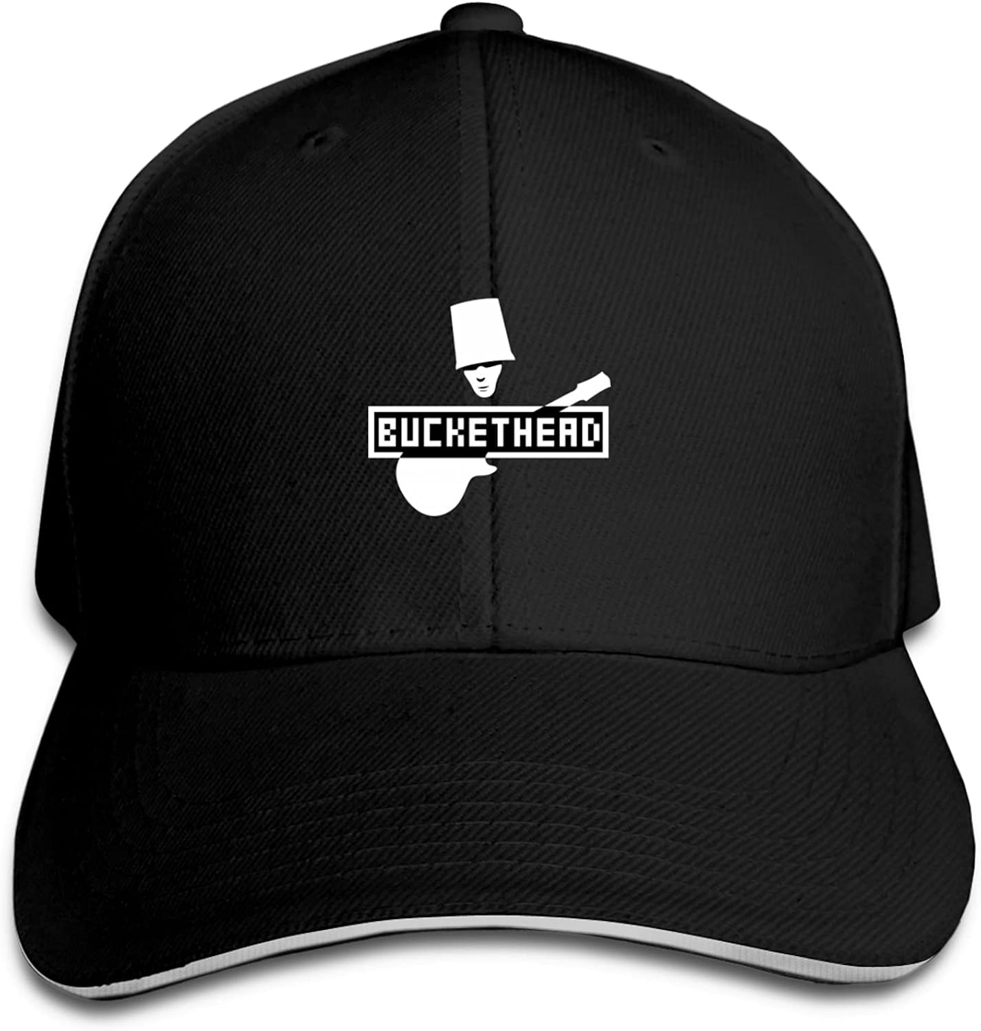 Buckethead Unisex Adjustable Baseball Cap Hat Casquette Black at Amazon