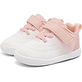MORENDL Toddler Sneakers Baby Boys & Girls Barefoot Shoes Lightweight Breathable Walking Running Tennis Athletic Sport Shoes