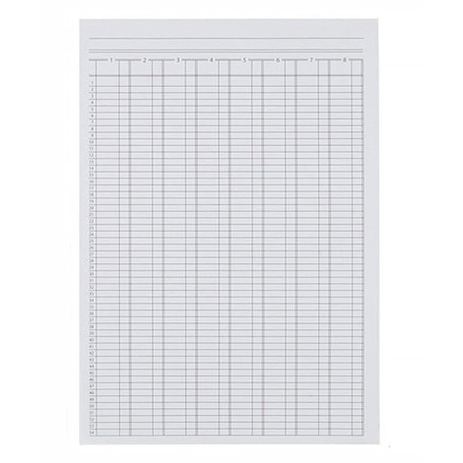 NU: Notebooks - A4 Analysis Pad - Office Range - A4 Notebook - Stationery Notebooks - Writing Pad - 160 Pages - Pack of 5