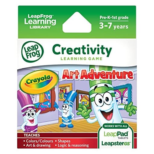 LeapFrog Enterprises Explorer Learning Game Crayola Art Adventure