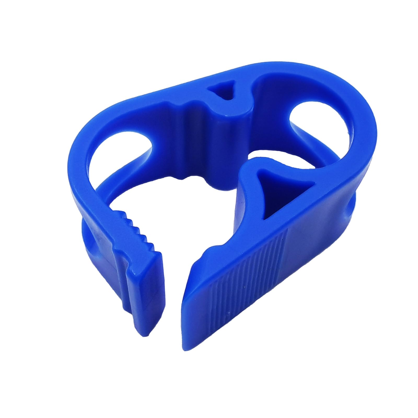 50PCS Blue Plastic Hose Pinch Clamps 6-12mm/0.236-0.472 in Adjustable Flow Control Shut Off Tubing Clips Siphon Beer Tube Clamp Valve Laboratory Chemical Pinch