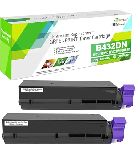 Amazon.com: Oki B411D/B411DN Toner Cartridge manufactured by