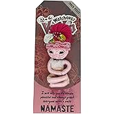 Watchover Voodoo 3-Inch Namaste Keychain - Handcrafted Gift to Bring Good Luck and Positivity Everywhere You Go