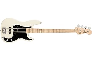 FENDER Squier Affinity Series Precision Bass, Olympic White, Maple Fingerboard