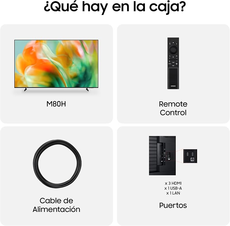 TV Mini LED M80H 65" 4K Smart TV con IA — foto 7 de 8