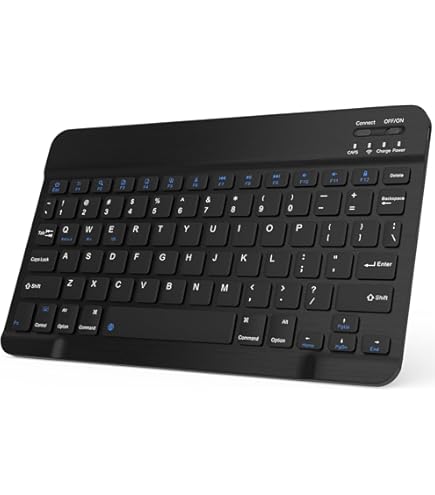 Teclado Bluetooth Inalábrico Ultradelgado XIWIX - Teclado Recargable