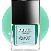 butter LONDON Nail Strengthener for Damaged Nails, Jelly Preserve - Translucent Finish Nail Polish Strengthens, Nourishes & Rejuvenates Nail Beds & Roots - Nail Care Products