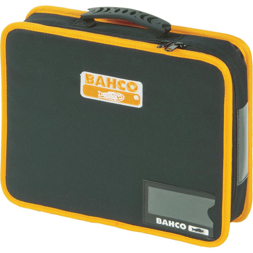 Bahco 4750FB5B Tool Folder with Rubberized Handle, Multi-Colour, Small