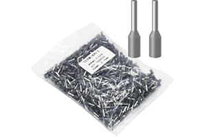 Fidioto AWG20 1000pcs Wire Ferrules Terminals, AWG20 Terminal Connector Wire Insulated Cord Pin Ends Terminals for Electric, Industrial, Chemical Industry, Power Control System, etc.