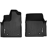 SMARTLINER Custom Fit All Weather Protection 1st Row Floor Mat Liner Set Compatible with 2023-2025 Toyota Sequoia
