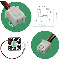 ANVISION 40mm x 10mm DC 12V Brushless Cooling