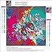 Ingzy 5D Diamond Painting Kits for Adults Full Drill Colorful Butterfly,DIY Round Rhinestone Cross Stitch Embroidery Art Kit Wall Decor(30x40CM)