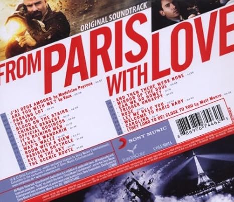 From Paris With Love Soundtrack Amazon De Musik Cds Vinyl