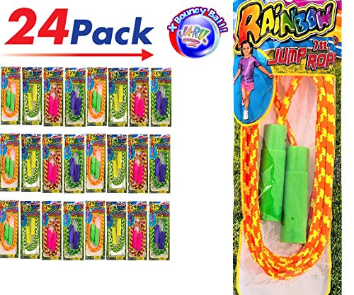 Jump Rope 7ft (Package of 24) by JARU. 1995-24