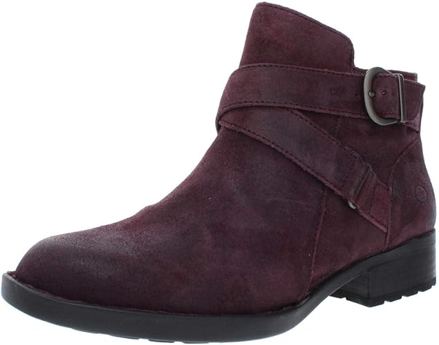 burgundy ankle boots womens uk