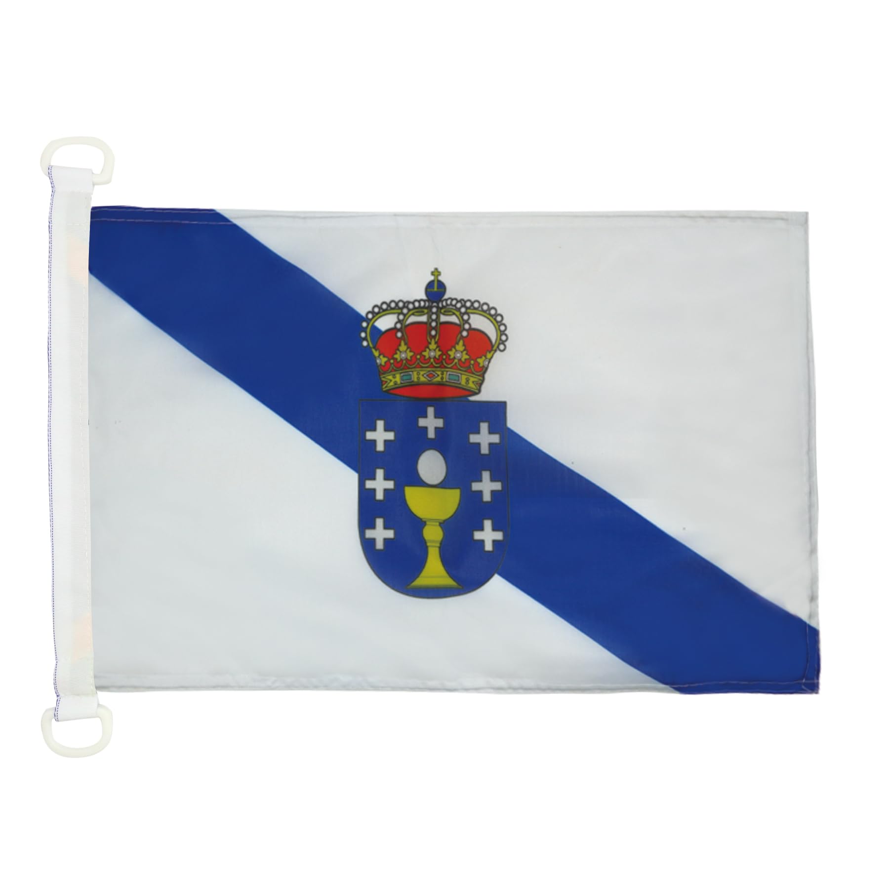 AZ FLAG Galicia Nautical Flag 18'' x 12'', Spanish region of Galicia flags 30 x 45 cm, Banner 12x18 in for boat — image 1