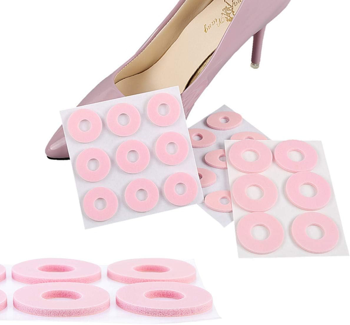 96 Pcs Callus Cushions Soft Foam Self Adhesive Callus Pads Corn Pad Reduce Foot and Heel Pain, Beige, 96 Count (Pack of 1) - Image 4