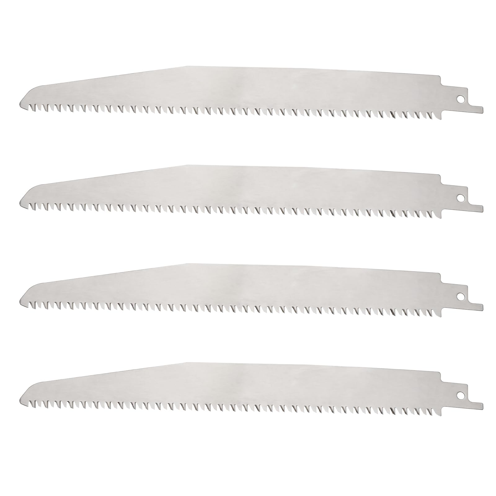 Be In Your Mind 4PCS S1122C Stainless Steel Reciprocating Saw Blade for Bone, Metal & Wood Cutting