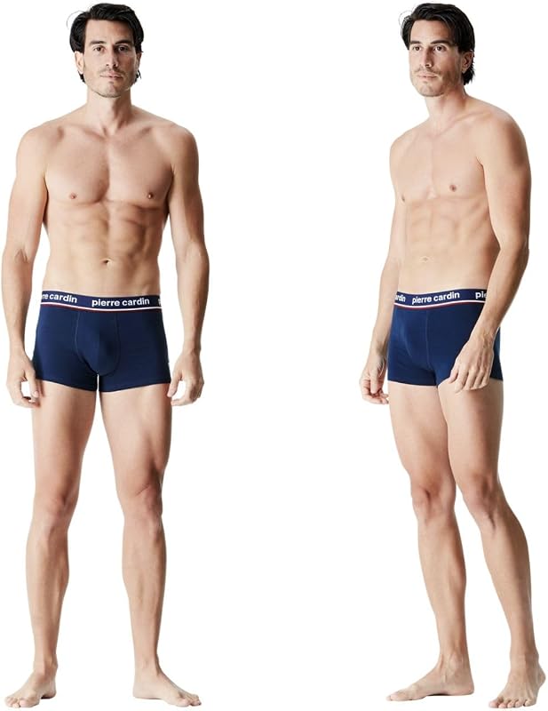 Boxershorts Herren, Unterhosen Männer, 4er-Pack, Schwarz F1 (M)