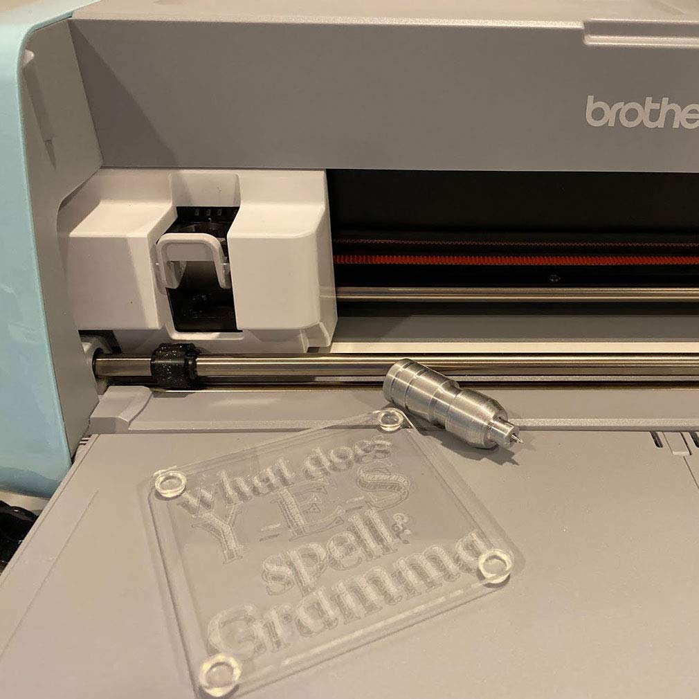 Chomas Creations Etching/Engraving Precision Tip Tool for Brother Scan n Cut