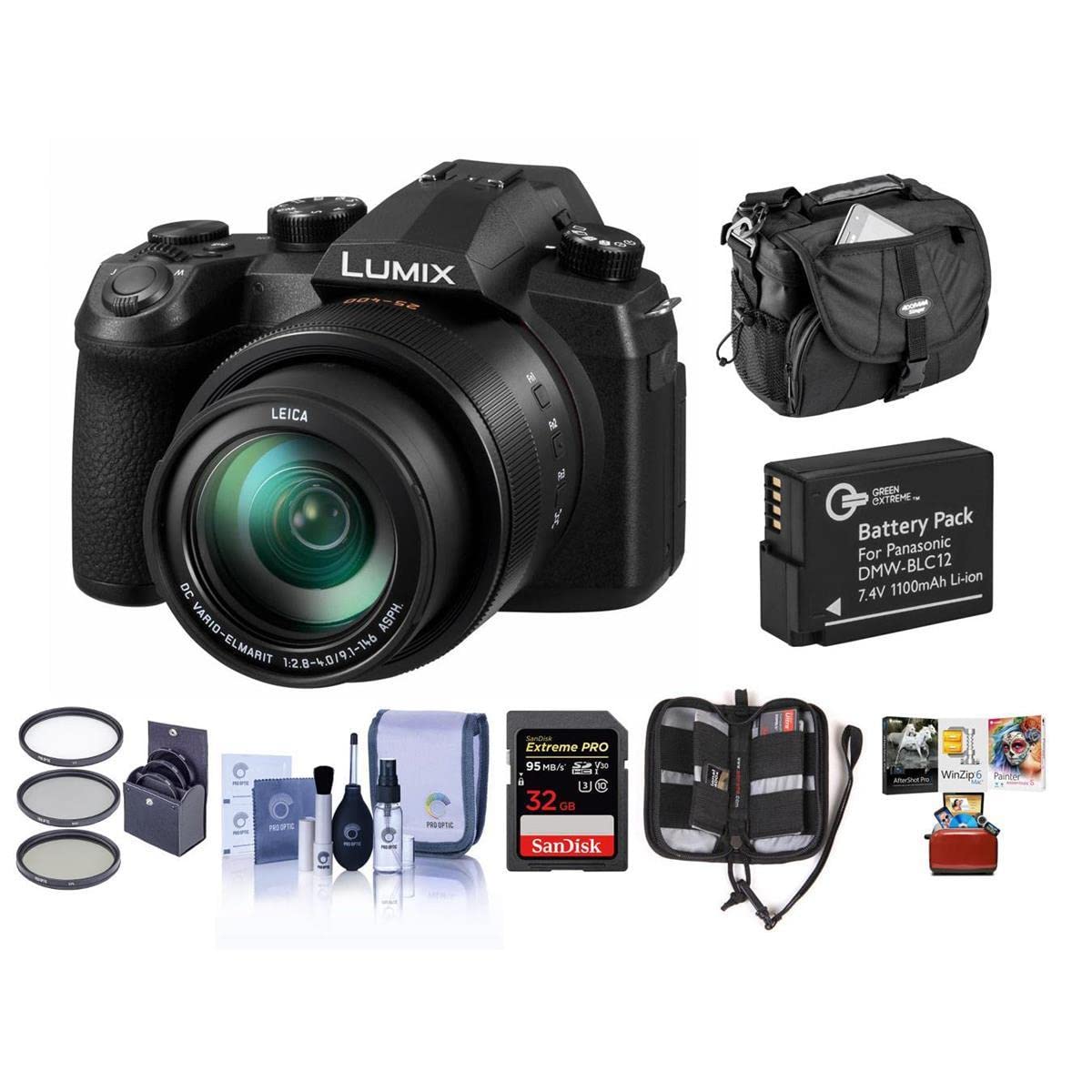 Mua パナソニック Lumix FZ1000 II 20.1MP デジタルカメラ 25