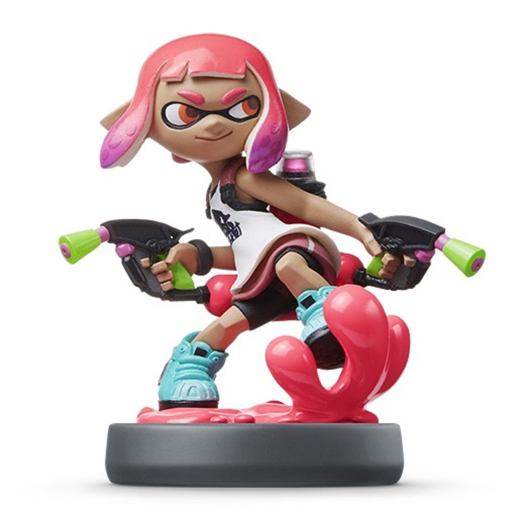 Amiibo Inkling Girl Splatoon Nintendo Wii U 3ds Switch