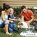 INNAV8 Expandable Garden Hose 25 FT - Lightweight, No-Kink Flexible Garden Hose, Brass Shut Off Valve - Super Strong Latex Rubber Core, Thick Fabric Cover - Expandable Water Hose 25FT Pocket Hose