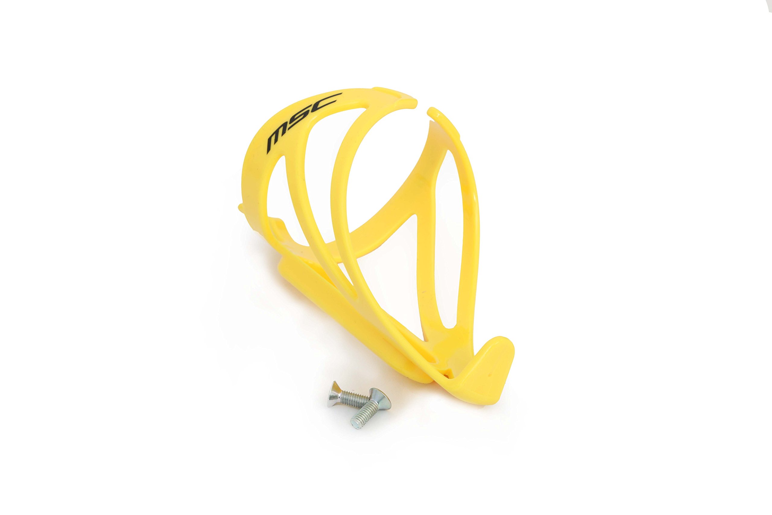 Msc Bikes MSC315 Bottle Cage, Yellow, One Size