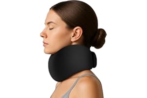 VOYOR-HEALTH Neck Brace, Neck Stretcher for Sleeping, Adjustable Cervical Collar Relieves Pain and Spine Pressure, Neck Support Soft Foam Wraps, Keep Vertebrae Stable for Women & Men NB100
