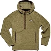Howler Bros Men's Chisos Hooded Pullover, Capillary Waves/Lichen Green