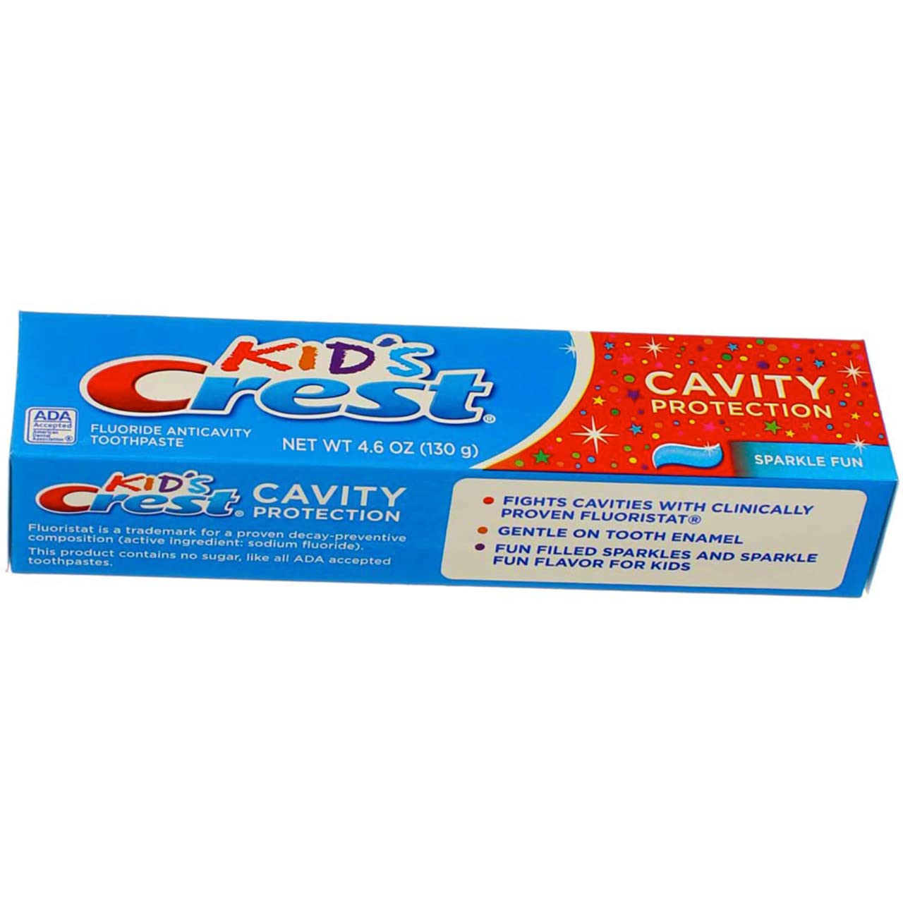 Crest Kids Tube Size 4.6Z Kids Sparkle Fun Cavity Protection Toothpaste Pack Of 1
