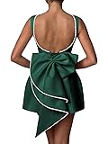 Aosadin 2025 Satin Dresses for Women A-line Mini