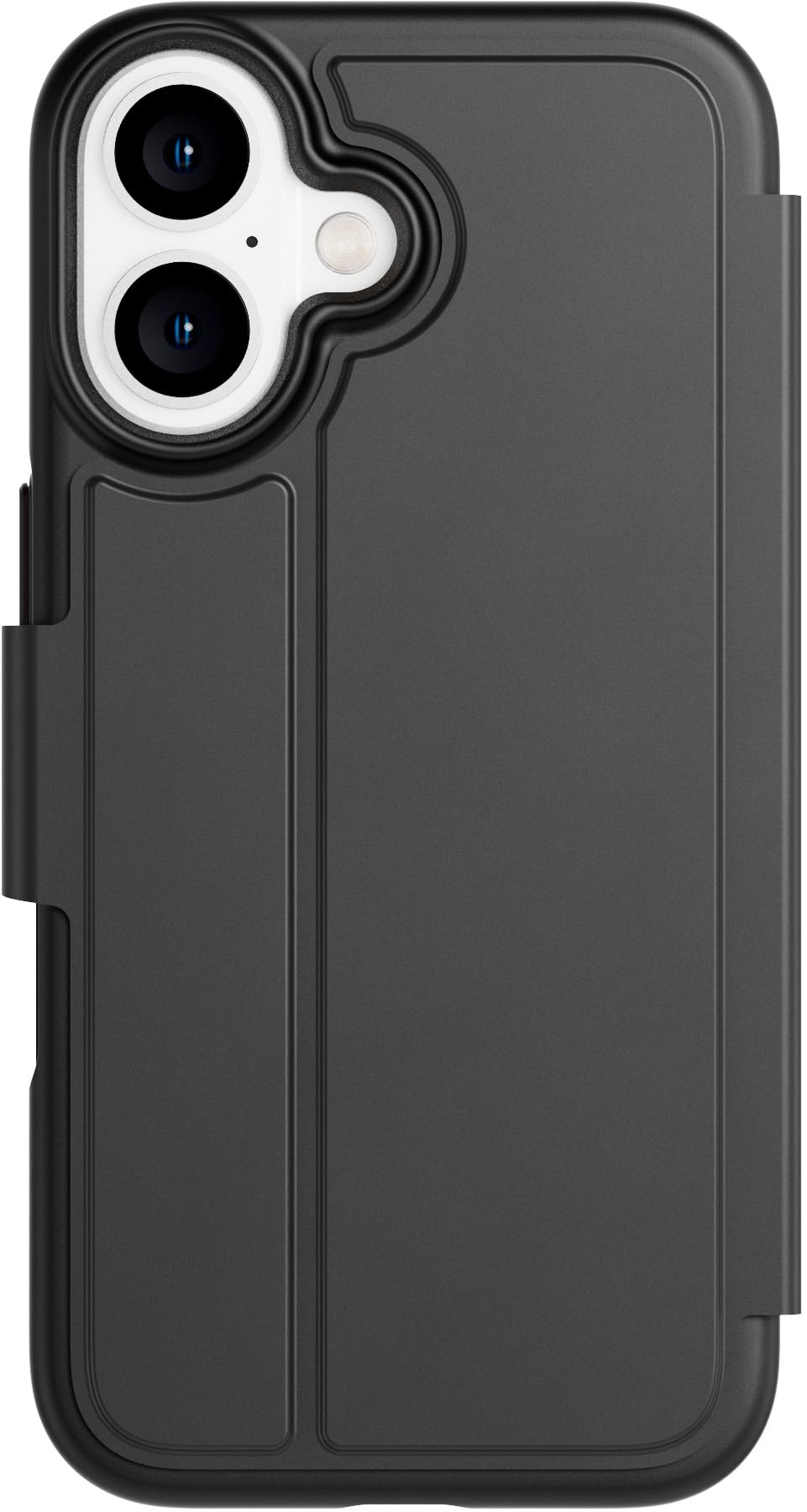tech21 EvoLite Wallet for iPhone 16 3 card slot wallet - Impact Protection Case - in Black