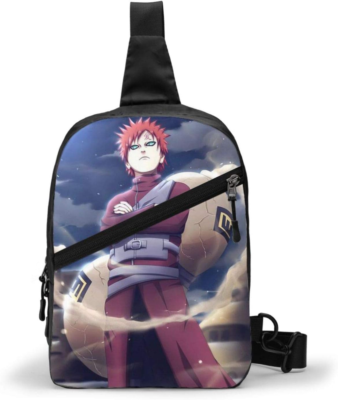 Bolso bandolera Gaara Crossbody Hombro Mochila Bolsillo Bolsa de Día