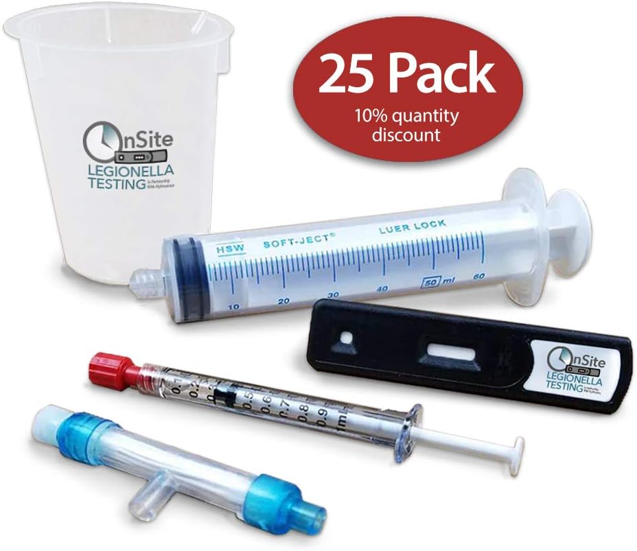 Legionella Filtered Water Test Kit (25 Pack)
