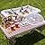 Sorbus Inflatable Serving Bar & food umbrella mesh cover Screen Tent set for Food and Beverages, Perfect for BBQ, Picnic Pool Outdoor Party Supplies, Buffet Luau Cooler